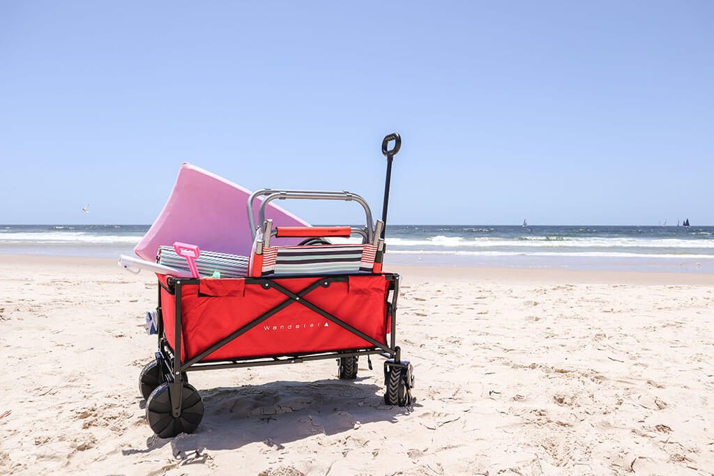 Enjoy the outdoors more with a Wanderer Beach Wagon. Read why this beach wagon is the best choice on the market, and what features to look for with a beach cart Australia buying guide.