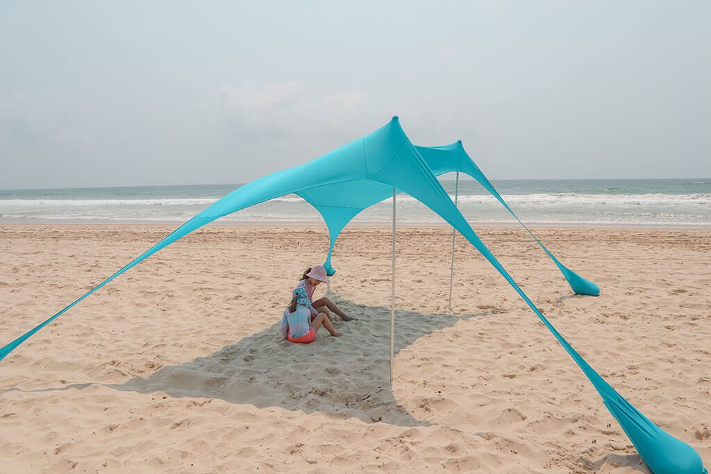 If you love the outdoors and are searching for a beach shade that can also be used in a variety of settings, the Breezy Shade will change the way you spend your time outside.