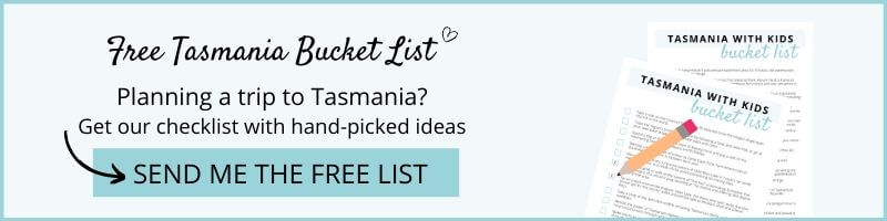 Tasmania with Kids Bucket List Checklist