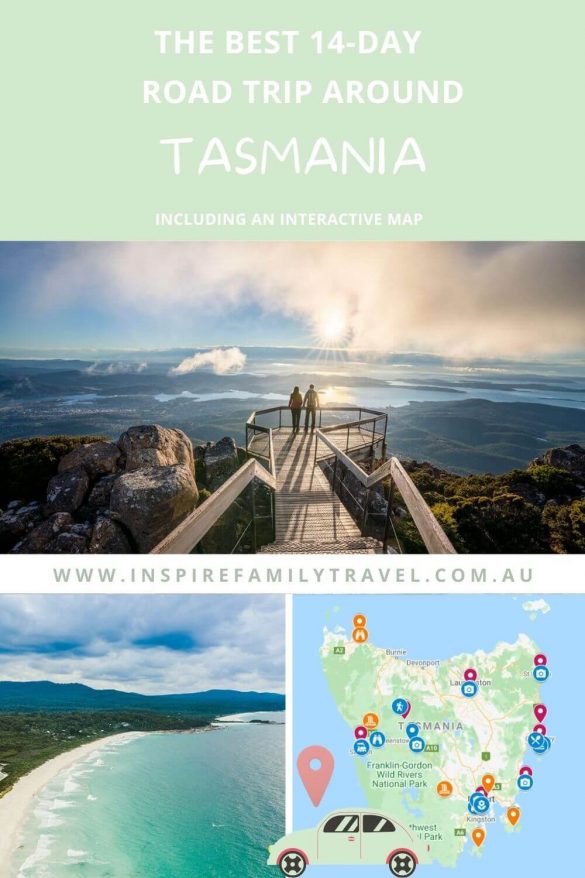 14 day travel itinerary tasmania