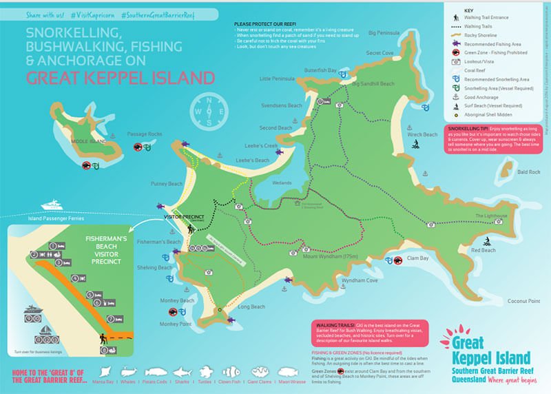 Discover the Southern Great Barrier Reef on a day trip to Great Keppel Island. This guide details how to choose a ferry to Great Keppel Island.